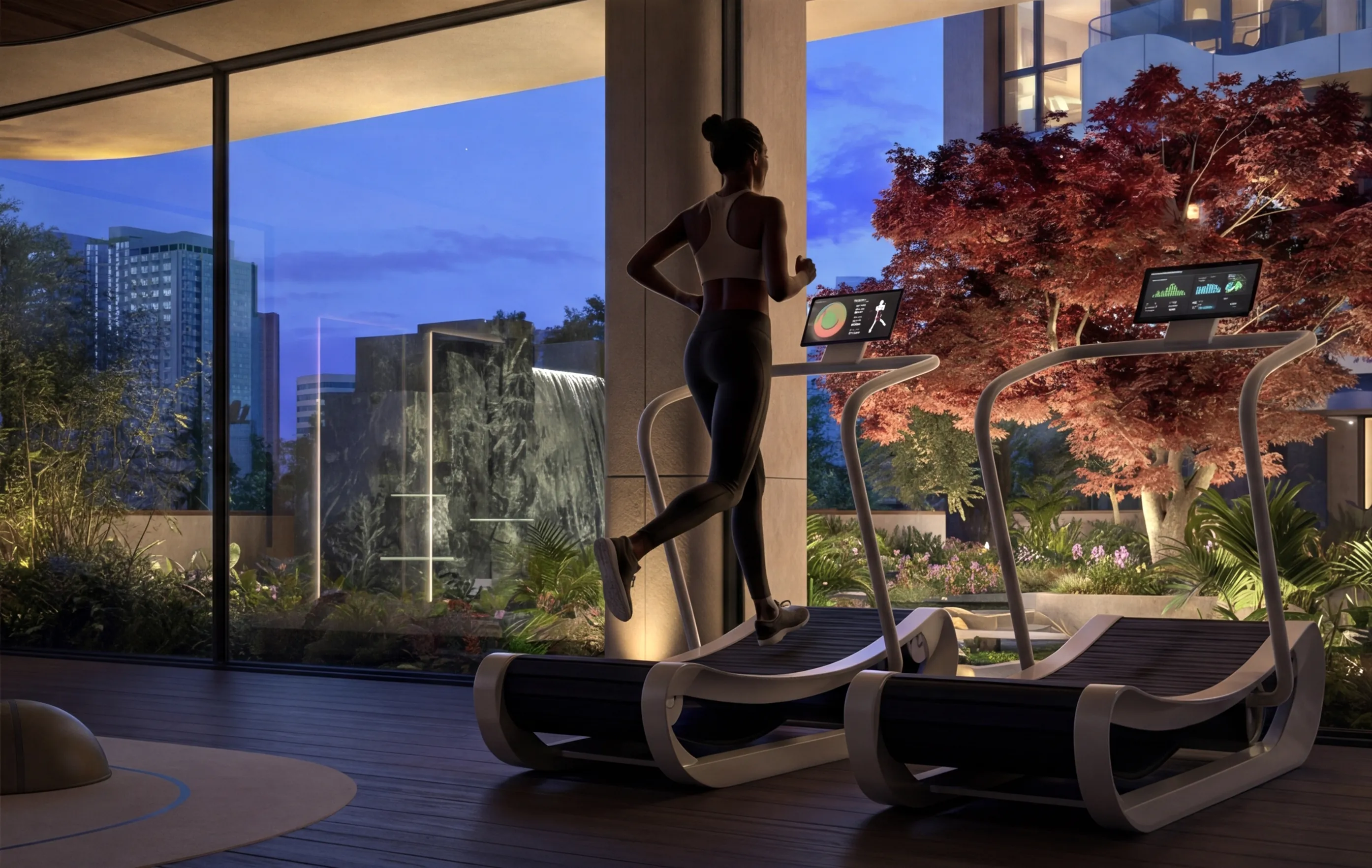 Seasons Riverside Gym & Yoga Area