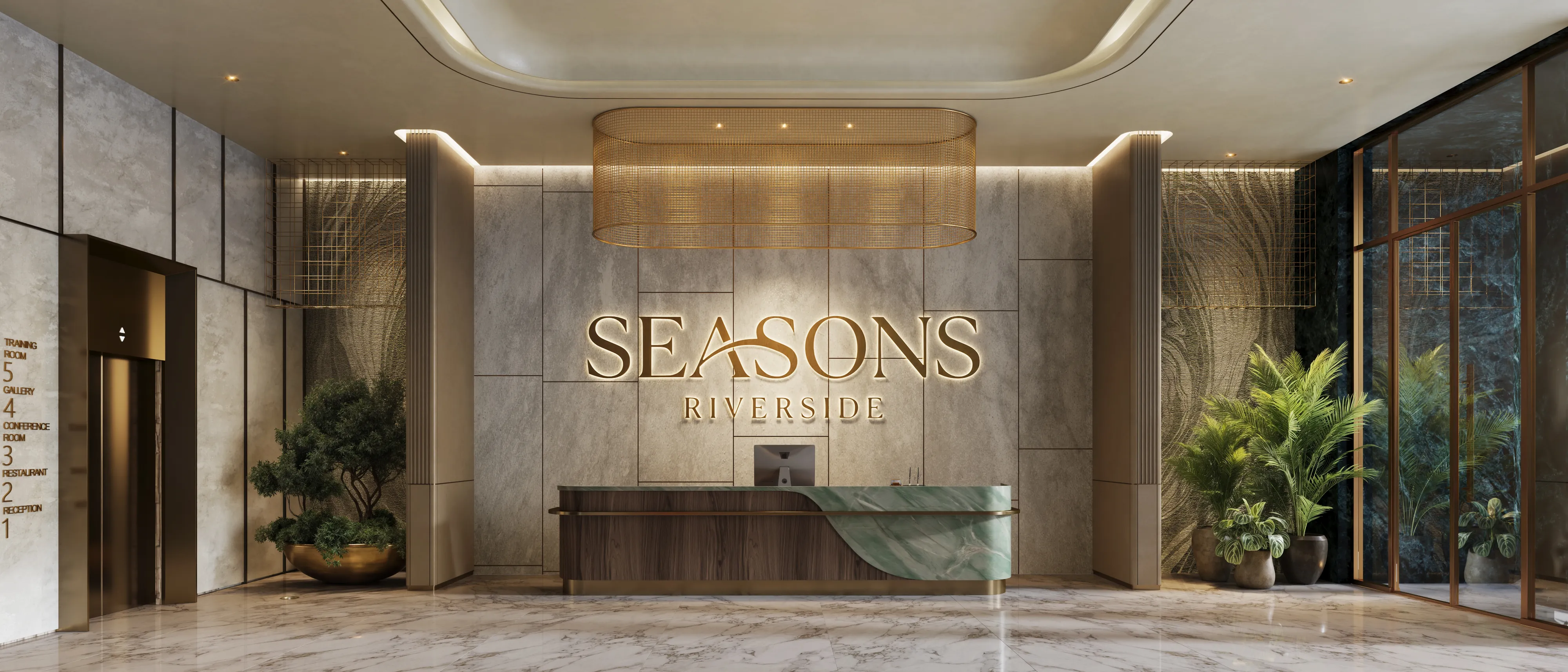 Seasons Riverside Grand Lobby